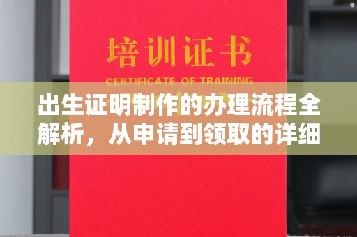 新龙出生证明制作的办理流程全解析，从申请到领取的详细指南